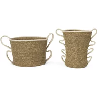 Ferm Living Ferm Living - Verso Korb, off-white (2er-Set)