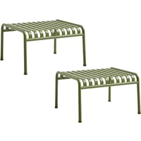 Hay HAY - Palissade Ottoman, olive (2er-Set)