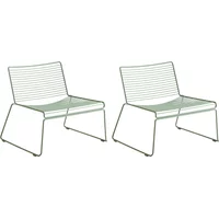 Hay HAY - Hee Lounge Chair, fall green (2er-Set)