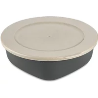 Koziol Koziol - Connect Vorratsdose mit Deckel, 1,3 l, nature ash grey