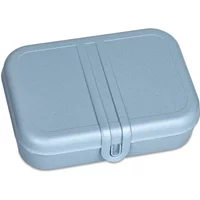 Koziol Koziol - Pascal L Lunchbox mit Trennsteg, nature flower blue