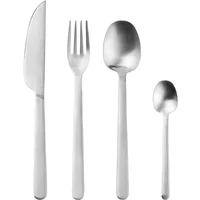 Broste Copenhagen Broste Copenhagen - Nordic Bistro Besteck, Mat Satin Edelstahl (16-teilig)
