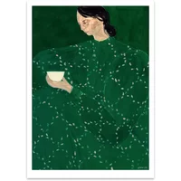 The Poster Club The Poster Club - Coffee Alone At Place De Clichy von Sofia Lind, 50 x 70 cm