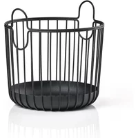 Zone Denmark Zone Denmark - Inu Aufbewahrungskorb, Ø 20 x H 20 cm, schwarz