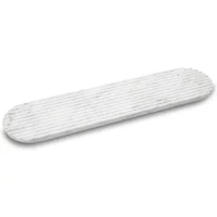 Northern Northern - Podium Servierbrett L 65 cm, Marmor mixed white