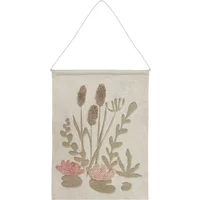 Lorena Canals Lorena Canals - Wandteppich, Magic Pond, 45 x 60 cm, natur / grün / rose