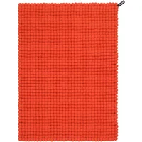 myfelt myfelt - Mats Filzkugelteppich, 120 x 170 cm, rot