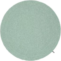 myfelt myfelt - Fine Filzkugelteppich, Ø 90 cm, türkis