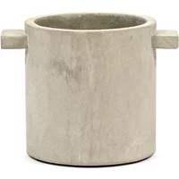Serax Serax - Concrete Übertopf, Ø 15 x H 15 cm, grau