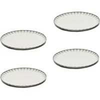 Serax Serax - Inku Teller, Ø 21 cm, weiß (4er-Set)