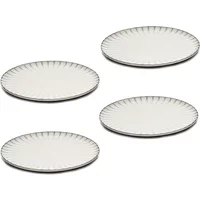 Serax Serax - Inku Teller, Ø 24 cm, weiß (4er-Set)