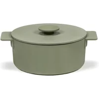 Serax Serax - Surface Gusseisentopf mit Deckel, 2 Liter, grün