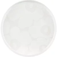 Marimekko Marimekko - Marimekko - Oiva Unikko Teller Ø 20 cm, weiß / off-white