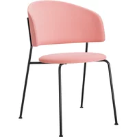 OUT Objekte unserer Tage OUT Objekte unserer Tage - Wagner Dining Chair, schwarz / Vidar by Kvadrat/Raf Simons (4 622 rosa)