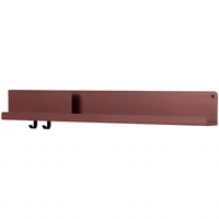 Muuto Muuto - Folded Shelves 96 x 13 cm, deep red