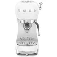 Smeg SMEG - Espresso Kaffeemaschine mit Siebträger ECF02, weiß, Tritan™ Renew