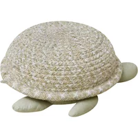 Lorena Canals Lorena Canals - Sea Turtle Aufbewahrungskorb, Baby, 22 x 25 cm, natur / olive