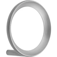 Normann Copenhagen Normann Copenhagen - Loop Wandhaken, medium, zink gebürstet