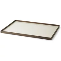 Gejst Gejst - Frame Tablett, large, geräucherte Eiche / beige