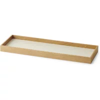Gejst Gejst - Frame Tablett, small, Eiche / beige