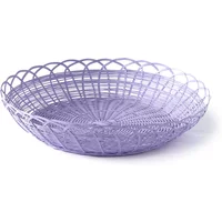 POLSPOTTEN POLSPOTTEN - Bakkie Korb, rund Ø 50 cm, flieder