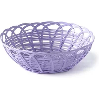 POLSPOTTEN POLSPOTTEN - Bakkie Korb, rund Ø 25 cm, flieder