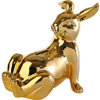 POLSPOTTEN POLSPOTTEN - Bunny Belly Spardose, gold