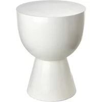 POLSPOTTEN POLSPOTTEN - Tip Tap Hocker, H 46 cm, weiß