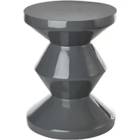 POLSPOTTEN POLSPOTTEN - Zig Zag Hocker, betongrau