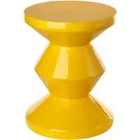 POLSPOTTEN POLSPOTTEN - Zig Zag Hocker, gelb