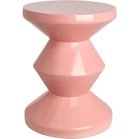 POLSPOTTEN POLSPOTTEN - Zig Zag Hocker, hellrosa