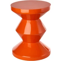 POLSPOTTEN POLSPOTTEN - Zig Zag Hocker, orange