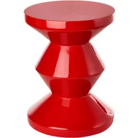 POLSPOTTEN POLSPOTTEN - Zig Zag Hocker, rot