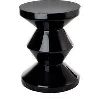POLSPOTTEN POLSPOTTEN - Zig Zag Hocker, schwarz