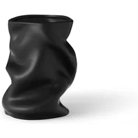 Audo Copenhagen Audo - Collapse Vase, H 20 cm, schwarz