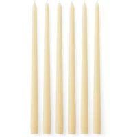 Audo Audo - Spire Stabkerze, H 38 cm, elfenbein (6er-Set)
