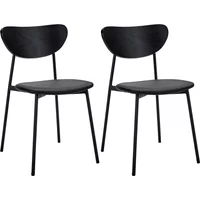 House Doctor House Doctor - Must Stuhl, schwarz (2er-Set)