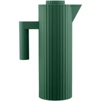 Alessi Alessi - Plissé Isolierkanne, grün