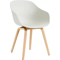 Hay HAY - About A Chair AAC 222, Eiche lackiert / melange cream 2.0 (Kunststoffgleiter)