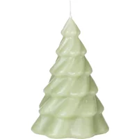 Broste Copenhagen Broste Copenhagen - Pinus Weihnachtsbaumkerze, Ø 10 cm, light dusty green