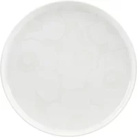 Marimekko Marimekko - Oiva Unikko Teller, Ø 25 cm, weiß