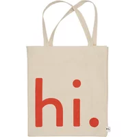 Design Letters Design Letters - AJ Favourite Tragetasche, hi. / natur / deep sea coral