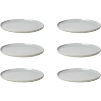 blomus Blomus - Sablo Dessertteller, Ø 21 cm, beige (6er-Set)