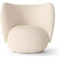 Ferm Living Ferm Living - Rico Lounge Chair, Wool Bouclé off-white