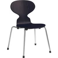 Fritz Hansen Fritz Hansen - Ant Kinderstuhl, Chrom / midnight blue