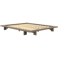 Karup Karup - Japan Bett 160 x 200 cm, Kiefer carobbraun