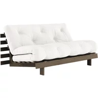 Karup Karup - Roots Schlafsofa, 160 x 200 cm, Kiefer carobbraun / natural (701)