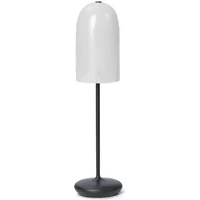 Ferm Living Ferm Living - Gry LED Akku Tischleuchte, schwarz / translucent