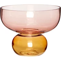 Hübsch Interior Hübsch Interior - Show Vase, bernstein / alt rosa