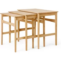 Carl Hansen & Søn Carl Hansen - CH004 Nesting Tables, Eiche geölt (3er-Set)